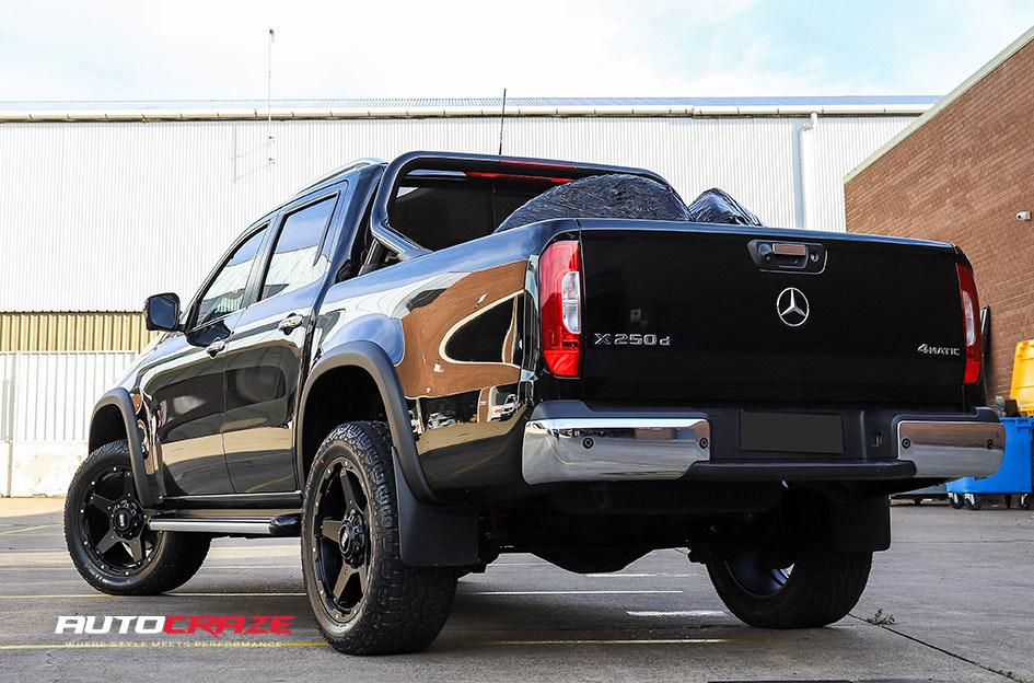 MERCEDES X CLASS GD04 MATTE BLACK